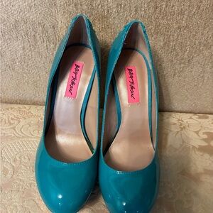 Teal Women's Betsey Johnson Heels